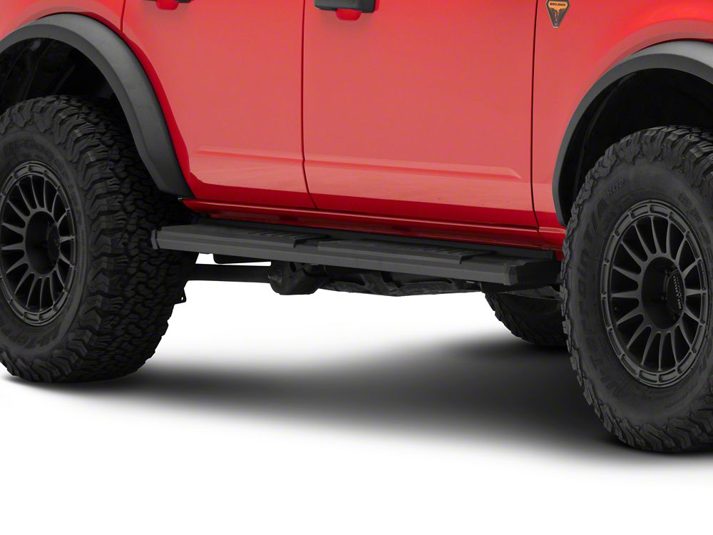 Barricade S6 Running Boards; Textured Black (21-25 Bronco 4-Door)