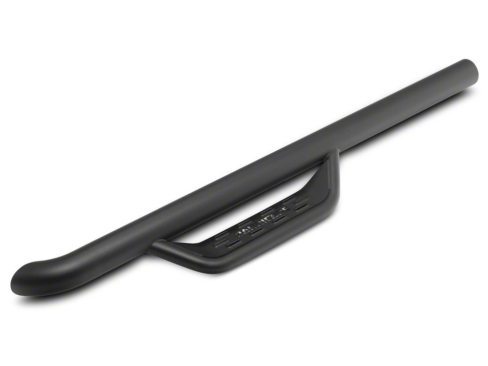 Barricade Tubular Drop Steps; Fine Textured Black (21-25 Bronco 2-Door)