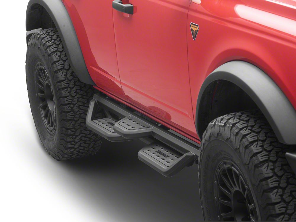 Barricade TCX HD Drop Side Step Bars (21-25 Bronco 4-Door)