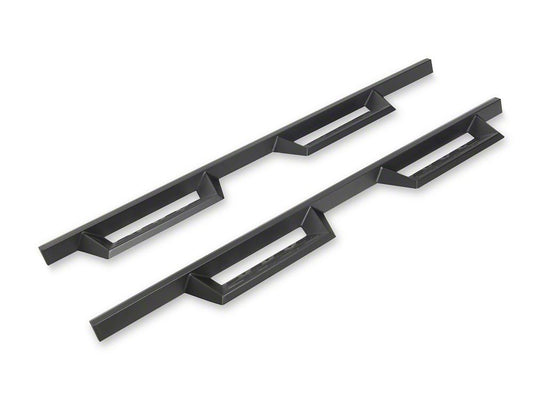 Barricade Canyon Drop Steps; Textured Black (21-25 Bronco 4-Door)