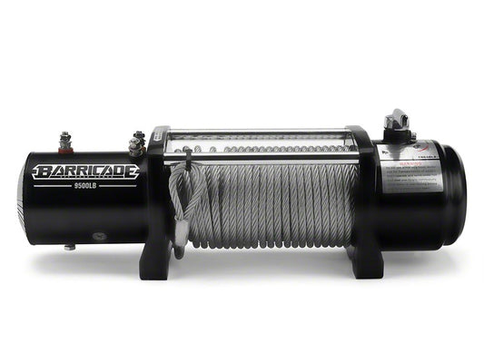 Barricade 9,500 lb. Winch with Wireless Control (Universal; Some Adaptation May Be Required)
