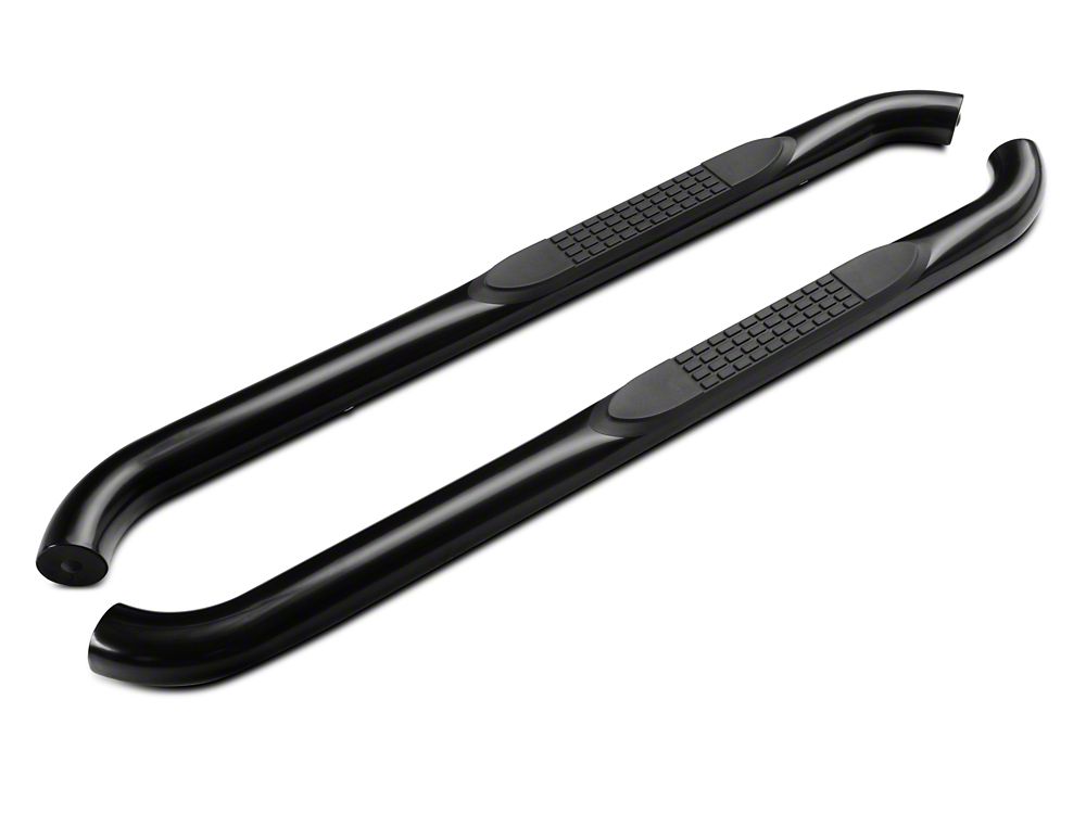 Barricade 3-Inch Side Step Bars; Black (21-25 Bronco 2-Door)