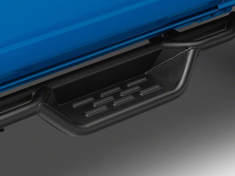 Barricade NB1 Running Boards; Textured Black (21-25 Bronco 2-Door)