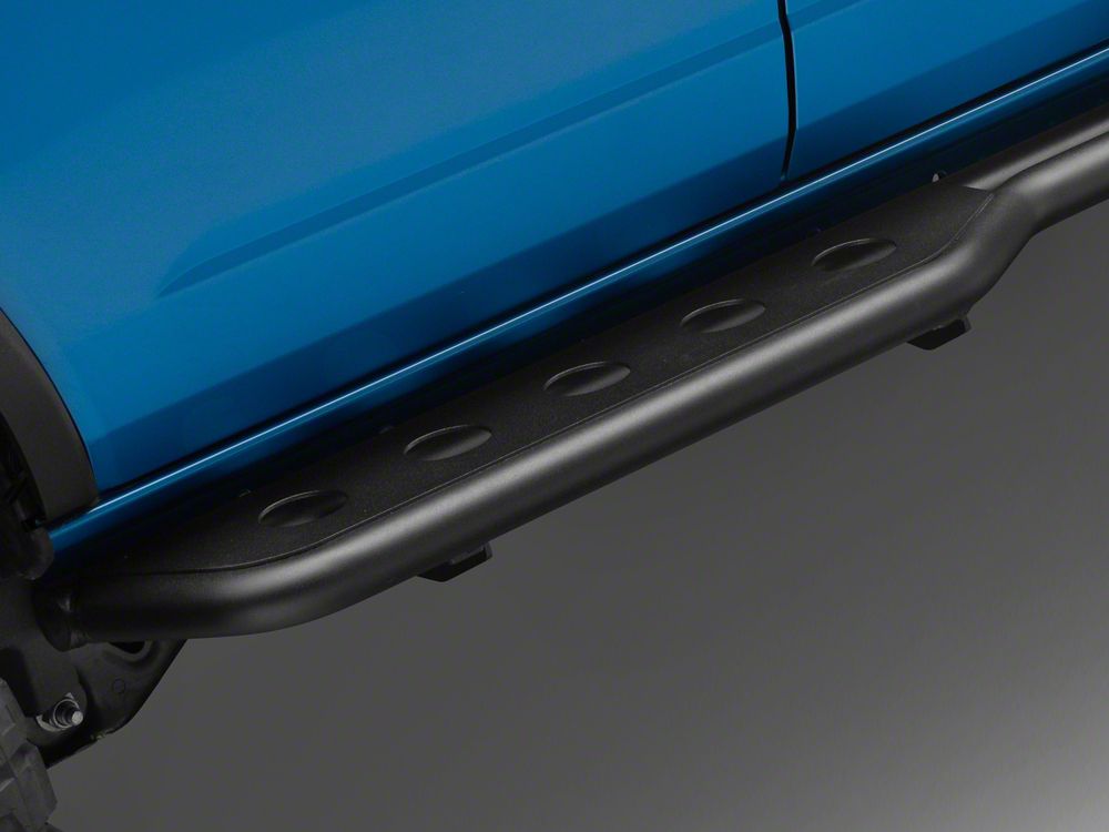Barricade HD Rocker Steps; Textured Black (21-25 Bronco 4-Door)