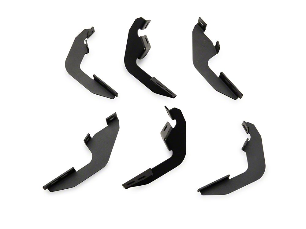Barricade HD Rocker Steps; Textured Black (21-25 Bronco 4-Door)