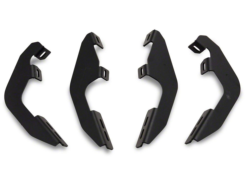 Barricade HD Rocker Steps; Textured Black (21-25 Bronco 2-Door)