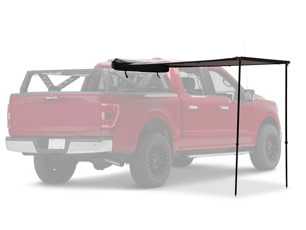 Barricade Adventure Series Double Track Pull Out Awning; 6.50-Foot x 4.50-Foot (Universal; Some Adaptation May Be Required)
