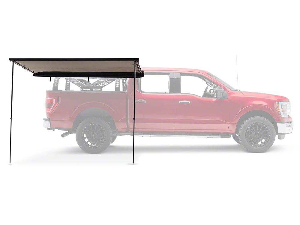 Barricade Adventure Series Double Track Pull Out Awning; 8-Foot x 8-Foot (Universal; Some Adaptation May Be Required)