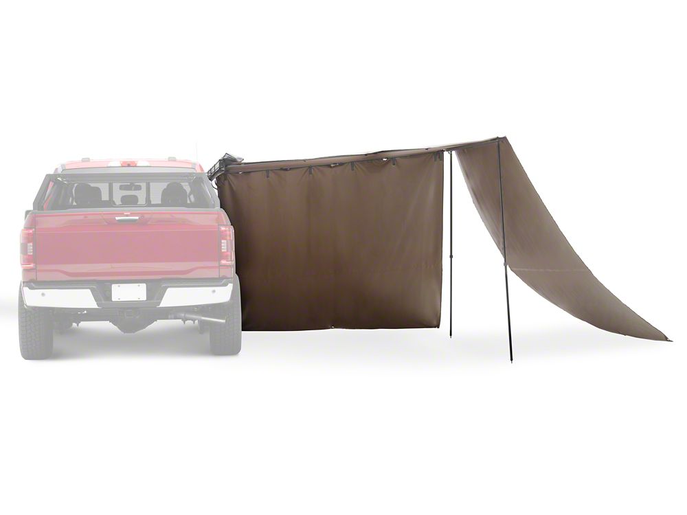 Barricade Front Wall for Adventure Series 8-Foot x 8-Foot Double Track Pull Out Awning