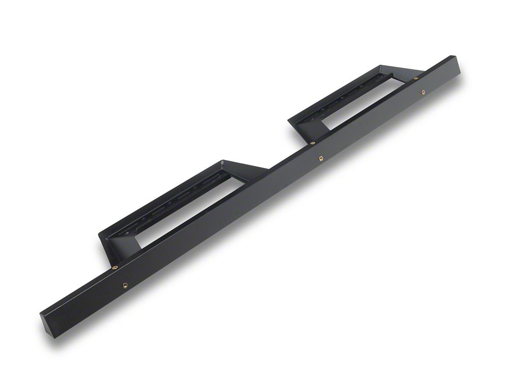 Barricade Canyon Drop Steps; Textured Black (19-23 Ranger SuperCab)