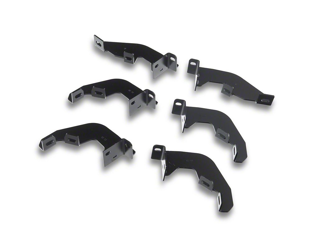 Barricade Canyon Drop Steps; Textured Black (19-23 Ranger SuperCab)