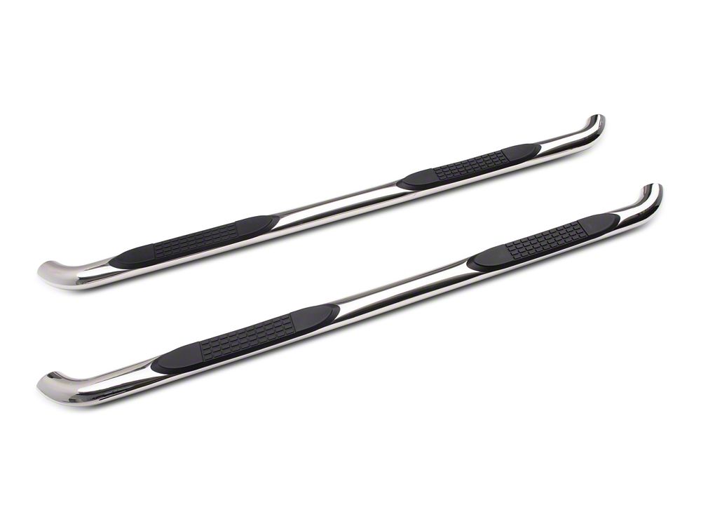 Barricade 3-Inch Side Step Bars; Stainless Steel (15-22 Canyon Crew Cab)