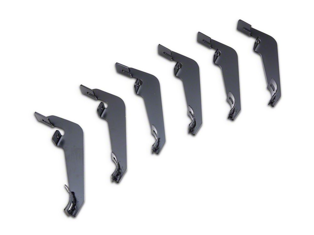Barricade 4-Inch Oval Bent End Side Step Bars; Stainless Steel (15-22 Canyon Crew Cab)