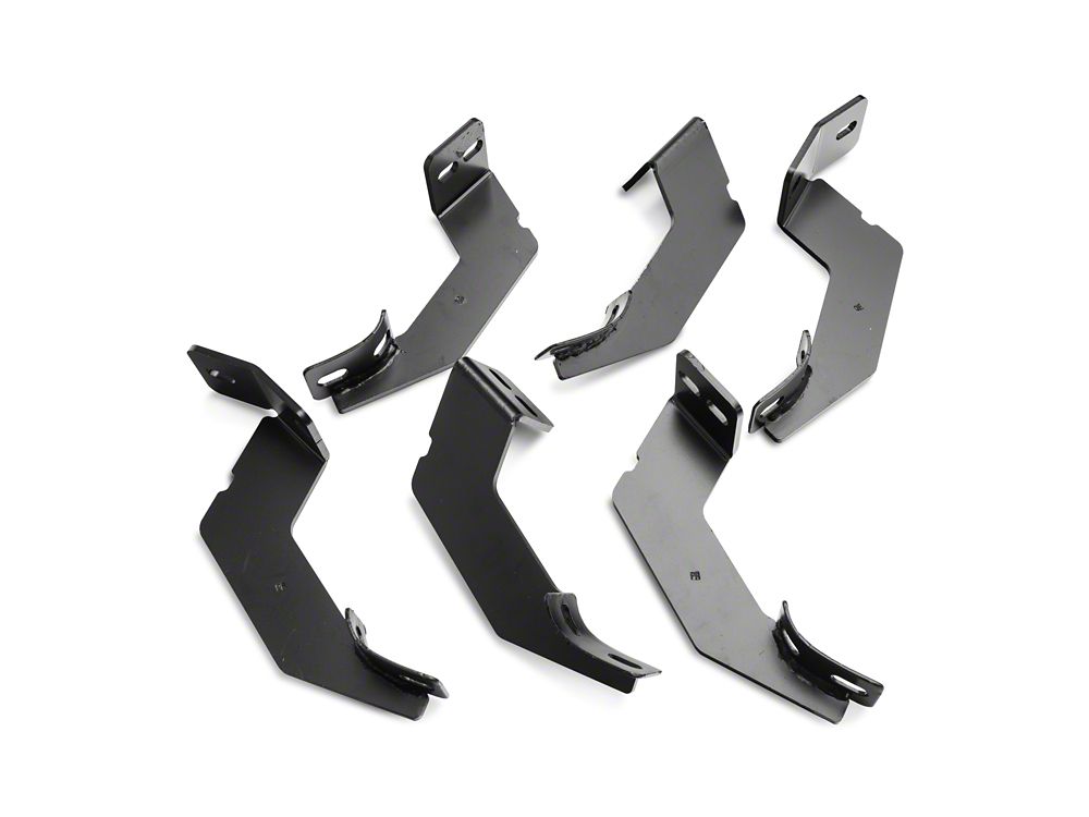 Barricade 6-Inch Oval Straight End Side Step Bars; Stainless Steel (15-22 Canyon Extended Cab)