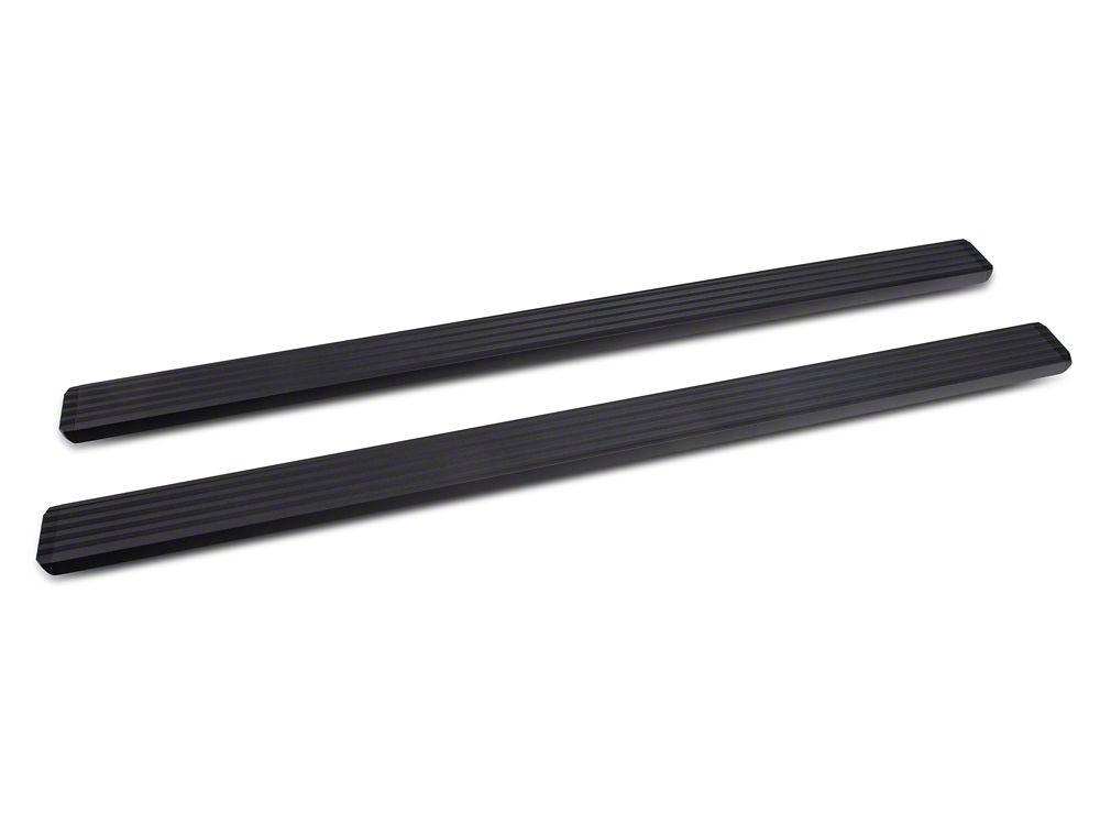 Barricade I4 Running Boards; Black (15-22 Canyon Crew Cab)
