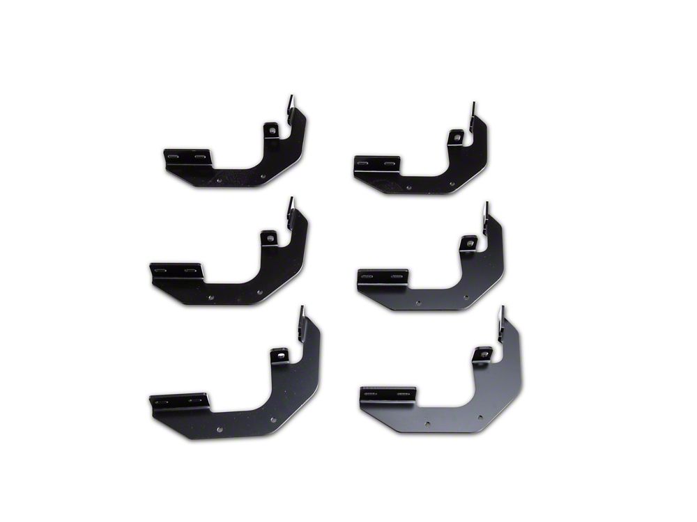 Barricade I4 Running Boards; Black (15-22 Canyon Crew Cab)