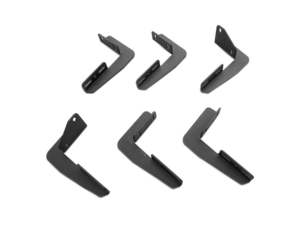 Barricade S6 Running Boards; Black (15-22 Canyon Crew Cab)