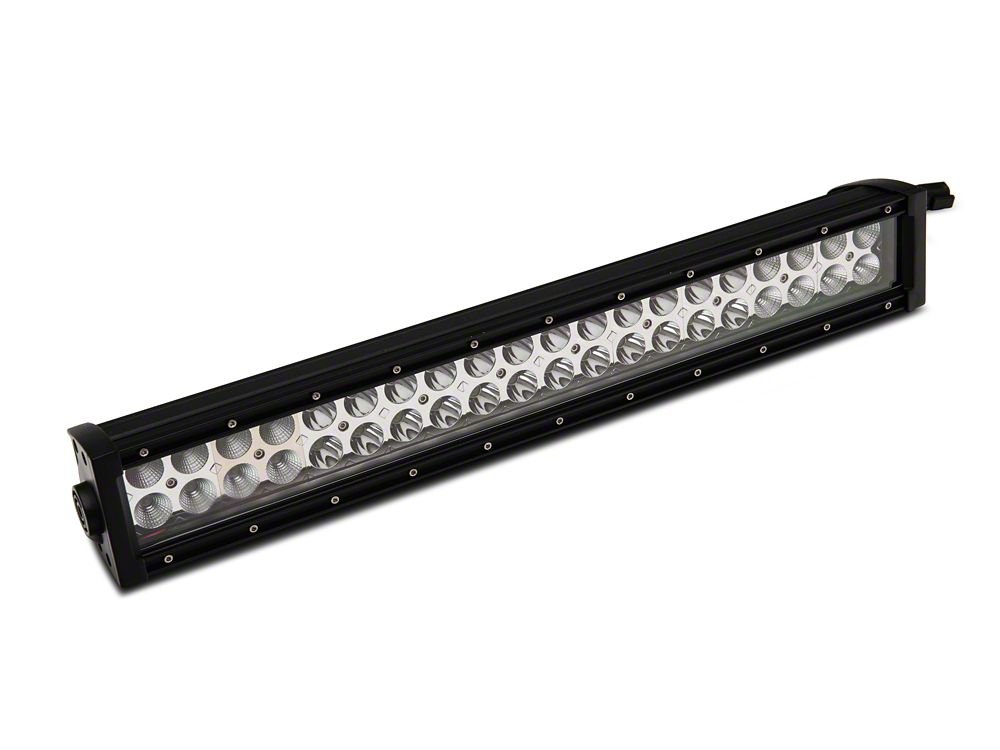 Barricade 3.50-Inch Bull Bar with Skid Plate and 20-Inch LED Light Bar; Stainless Steel (11-19 Sierra 2500 HD)