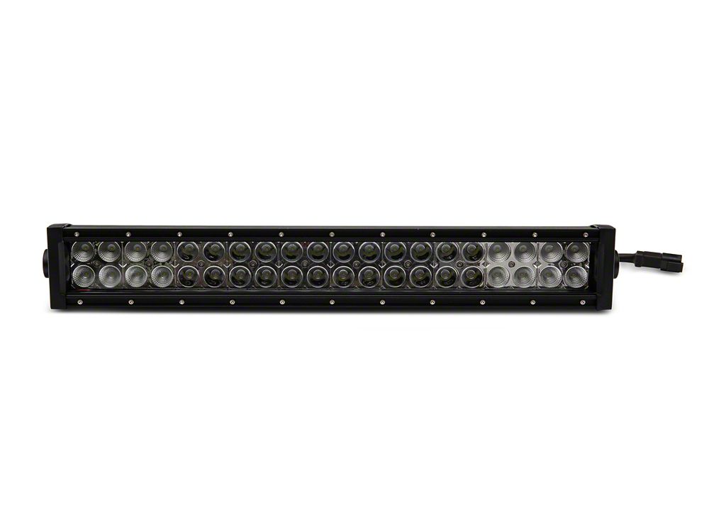 Barricade 3.50-Inch Bull Bar with Skid Plate and 20-Inch LED Light Bar; Stainless Steel (11-19 Sierra 2500 HD)