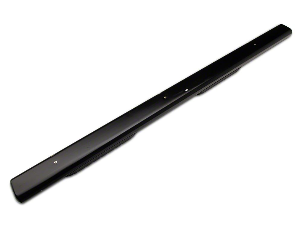 Barricade 6-Inch Oval Straight End Side Step Bars; Black (10-24 RAM 2500 Mega Cab)
