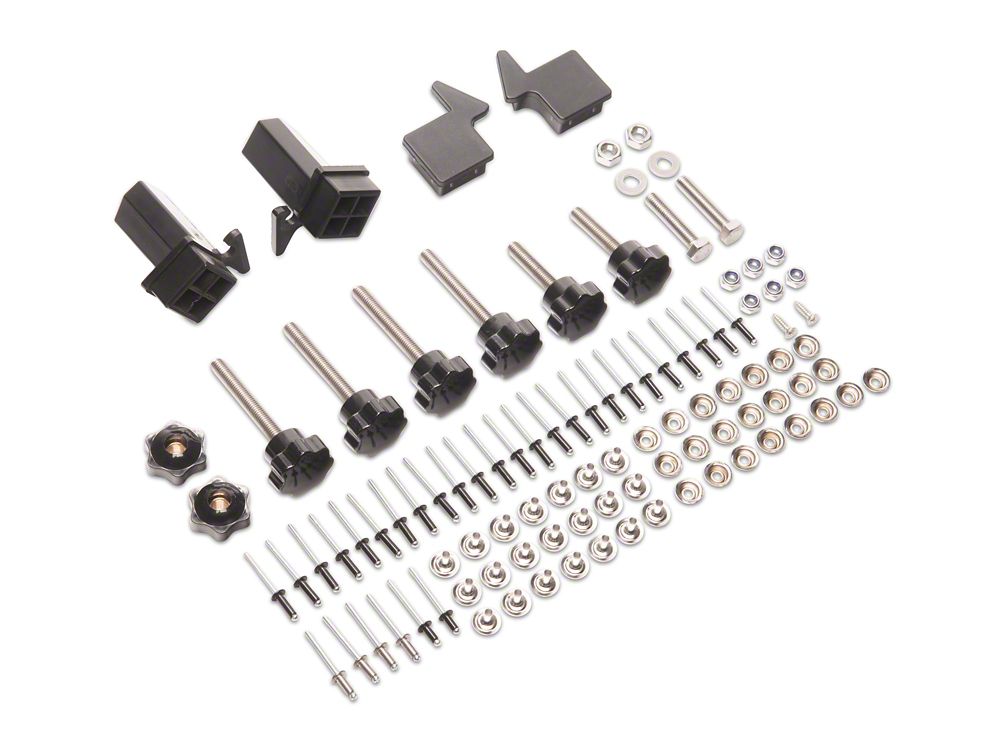 Barricade Replacement Side Step Bar Hardware Kit for HR2543 Only (10-24 RAM 2500 Regular Cab)