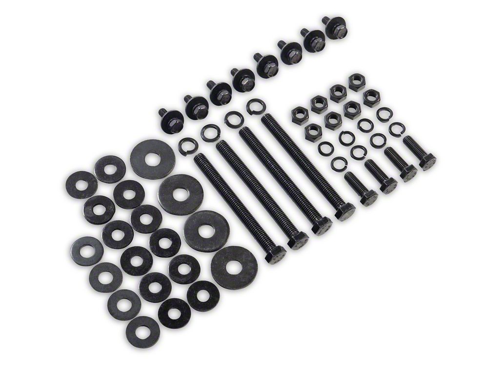 Barricade Replacement Side Step Bar Hardware Kit for HR2550 Only (03-09 RAM 2500 Quad Cab)