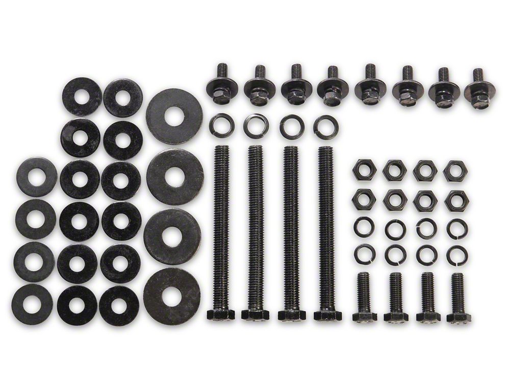 Barricade Replacement Side Step Bar Hardware Kit for HR2550 Only (03-09 RAM 2500 Quad Cab)