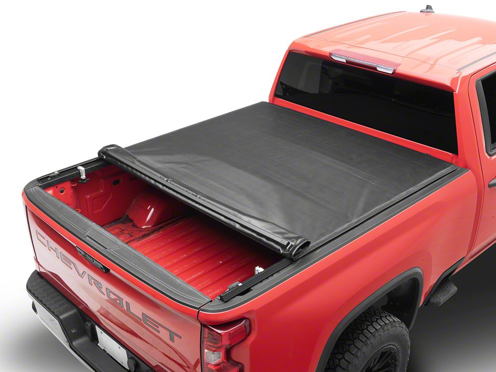 Barricade Soft Roll Up Tonneau Cover (20-25 Silverado 2500 HD w/ 6.90-Foot Standard Box)