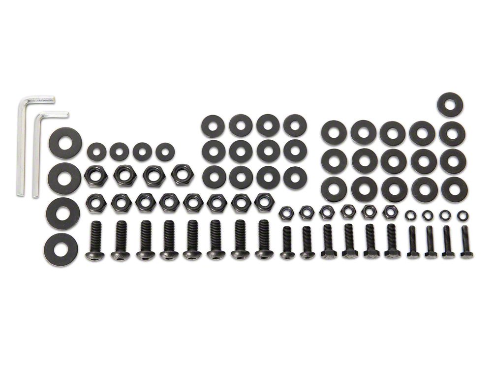Barricade Replacement Grille Guard Hardware Kit for HS1464 Only (15-19 Silverado 2500 HD)