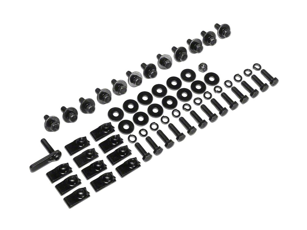 Barricade Replacement Side Step Bar Hardware Kit for HS1475 Only (07-19 Silverado 2500 HD Crew Cab)