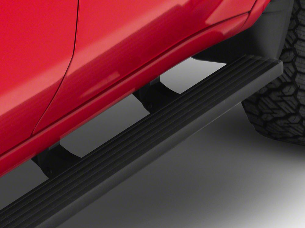 Barricade I4 Running Boards; Textured Black (20-25 Silverado 2500 HD Crew Cab)