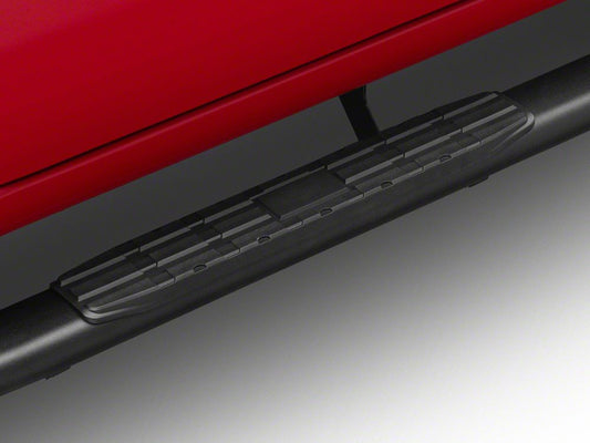 Barricade PNC Side Step Bars; Textured Black (20-25 Silverado 2500 HD Crew Cab)