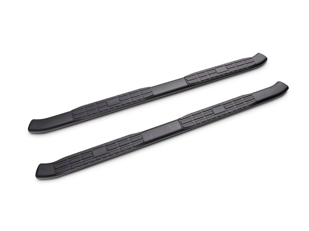 Barricade PNC Side Step Bars; Textured Black (20-25 Silverado 2500 HD Double Cab)