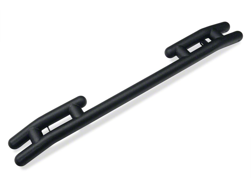 Barricade Rear Tubular Bumper; Textured Black (07-18 Jeep Wrangler JK)