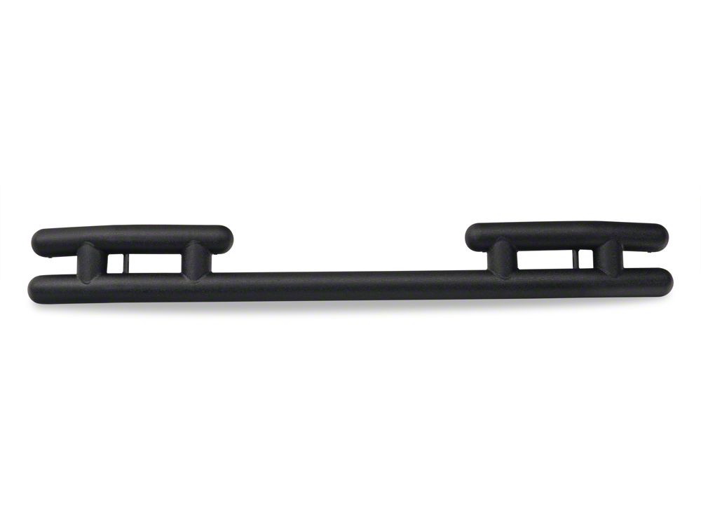 Barricade Rear Tubular Bumper; Textured Black (07-18 Jeep Wrangler JK)