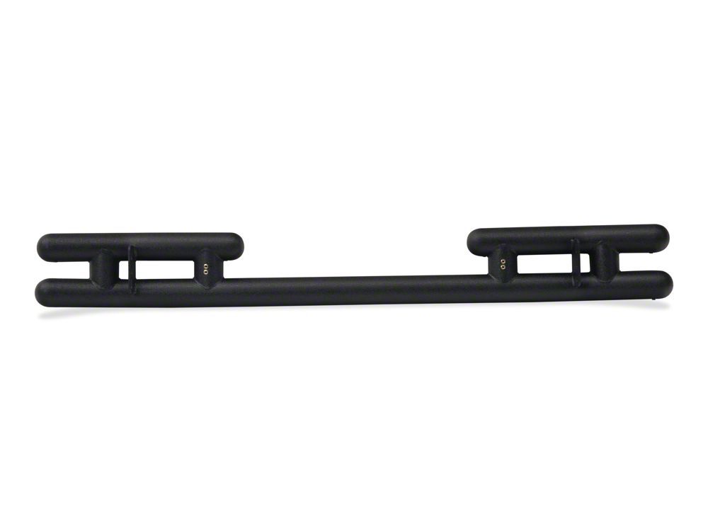 Barricade Rear Tubular Bumper; Textured Black (07-18 Jeep Wrangler JK)
