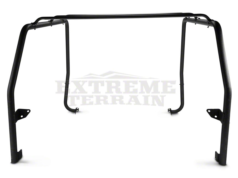 Barricade Roof Rack; Textured Black (87-95 Jeep Wrangler YJ)