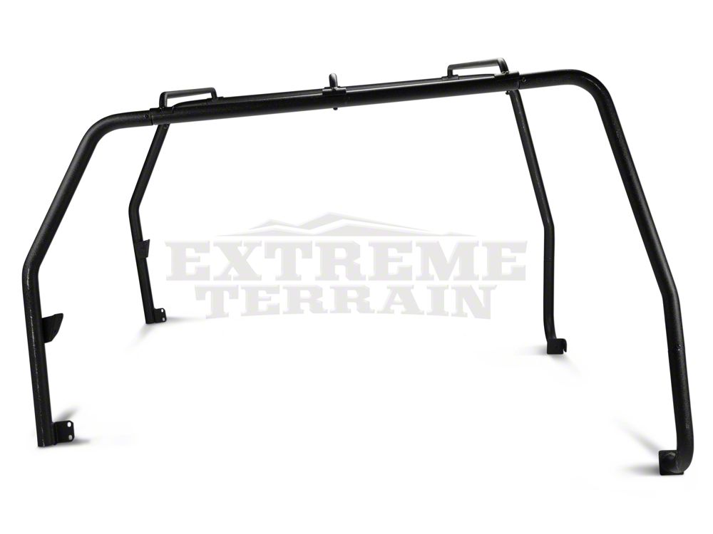 Barricade Roof Rack; Textured Black (87-95 Jeep Wrangler YJ)
