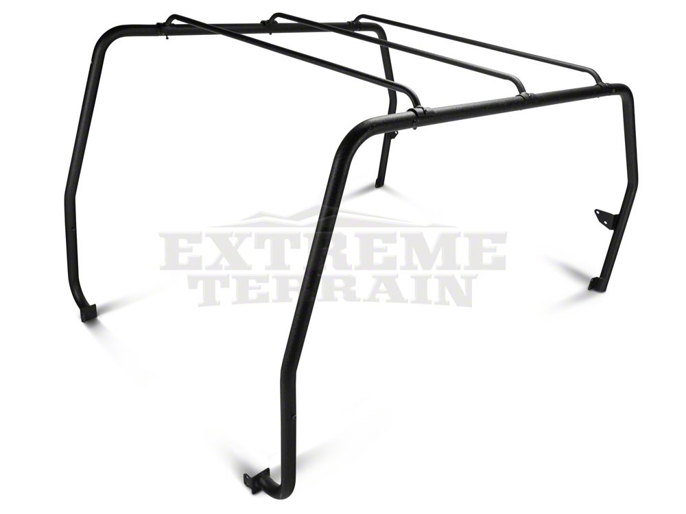 Barricade Roof Rack; Textured Black (87-95 Jeep Wrangler YJ)