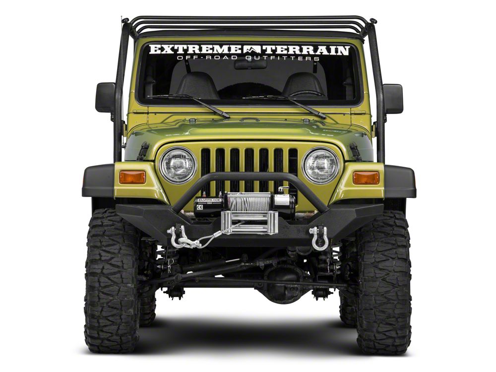 Barricade Roof Rack; Textured Black (97-06 Jeep Wrangler TJ, Excluding Unlimited)