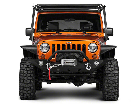 Barricade Roof Rack; Textured Black (07-18 Jeep Wrangler JK 4-Door)