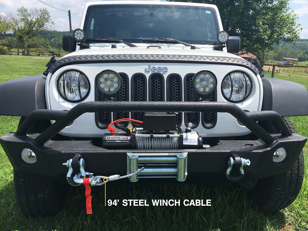 Barricade 12,000 lb. Winch (Universal; Some Adaptation May Be Required)