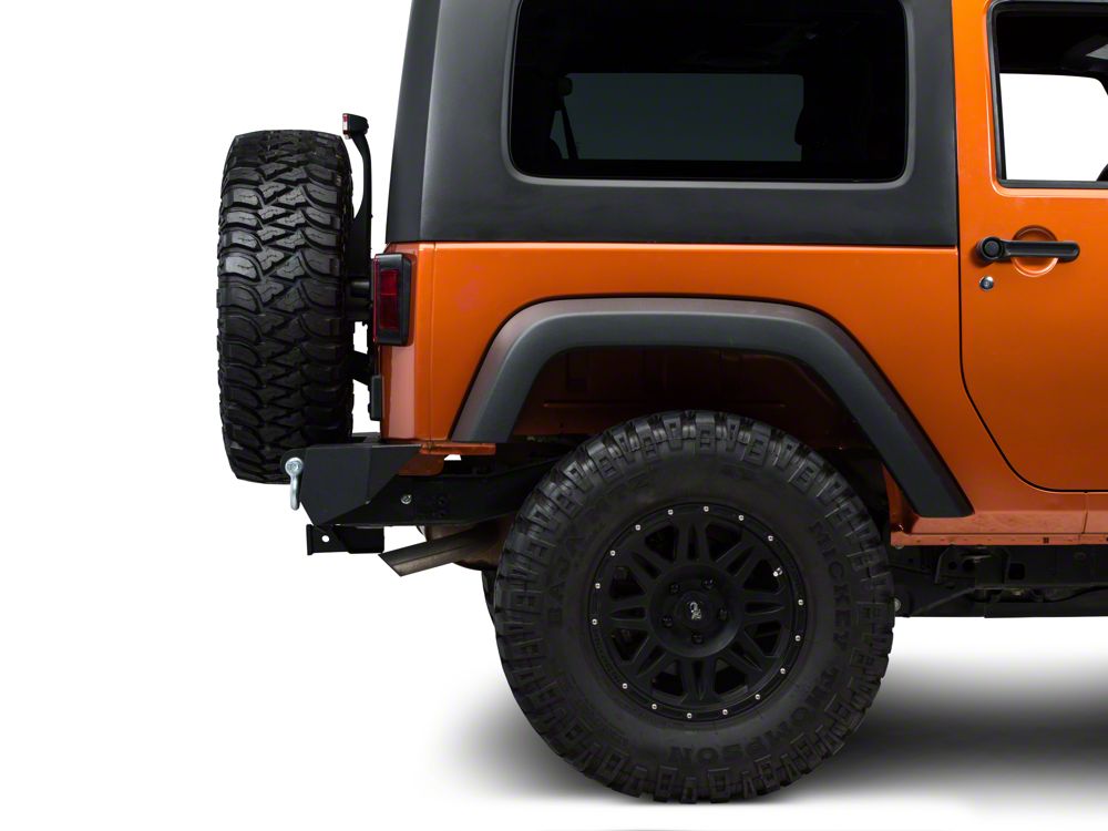 Barricade Trail Force HD Rear Bumper (07-18 Jeep Wrangler JK)