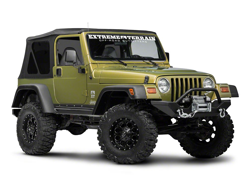 Barricade Rocker Guards with Steps (97-06 Jeep Wrangler TJ, Excluding Unlimited)