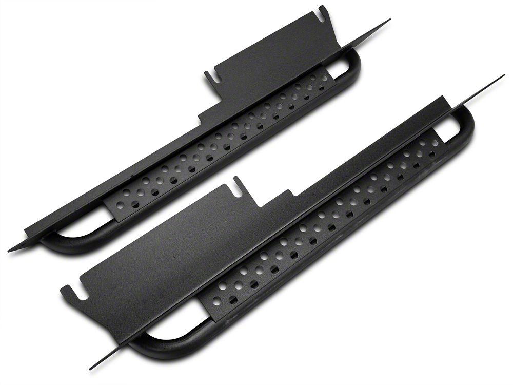 Barricade Rocker Guards with Steps (97-06 Jeep Wrangler TJ, Excluding Unlimited)