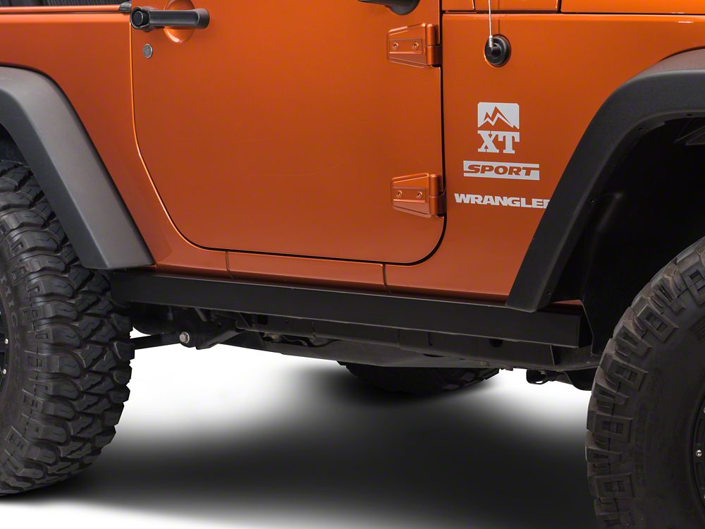Barricade Rubi Rails; Textured Black (07-18 Jeep Wrangler JK 2-Door)