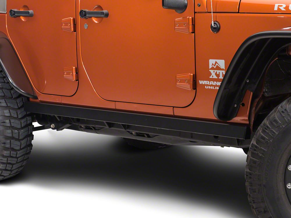 Barricade Rubi Rails; Textured Black (07-18 Jeep Wrangler JK 4-Door)