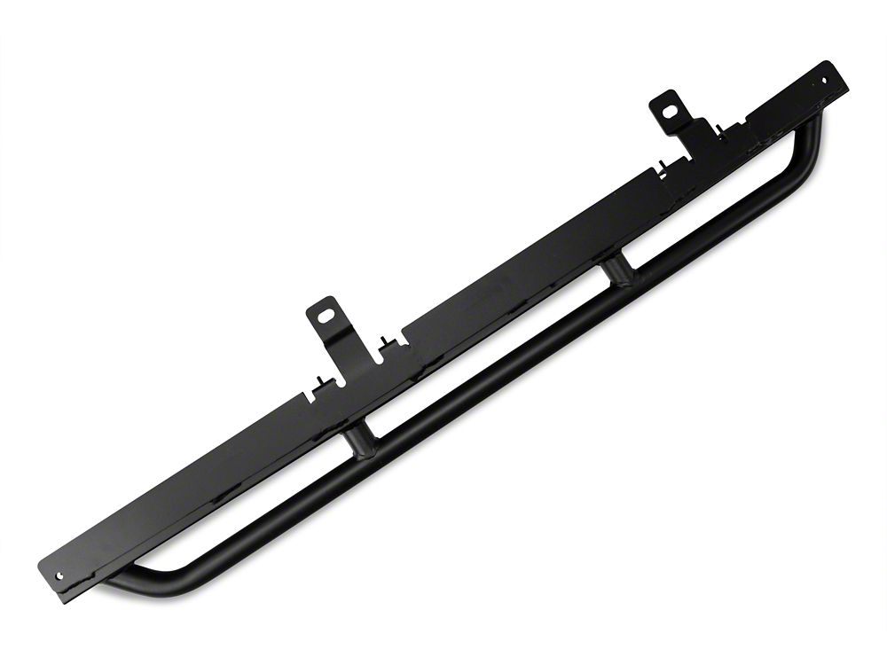 Barricade Enhanced Rubi Rails; Textured Black (07-18 Jeep Wrangler JK 2-Door)