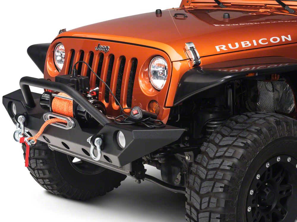 Barricade 12,000 lb. Winch with Synthetic Rope (Universal; Some Adaptation May Be Required)