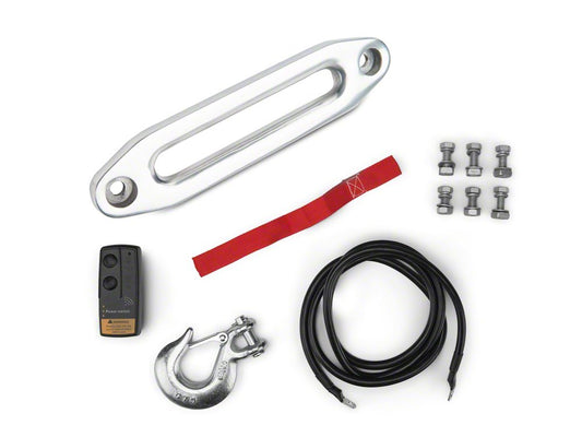 Barricade 9,500 lb. Winch with Synthetic Rope and Wireless Control (Universal; Some Adaptation May Be Required)